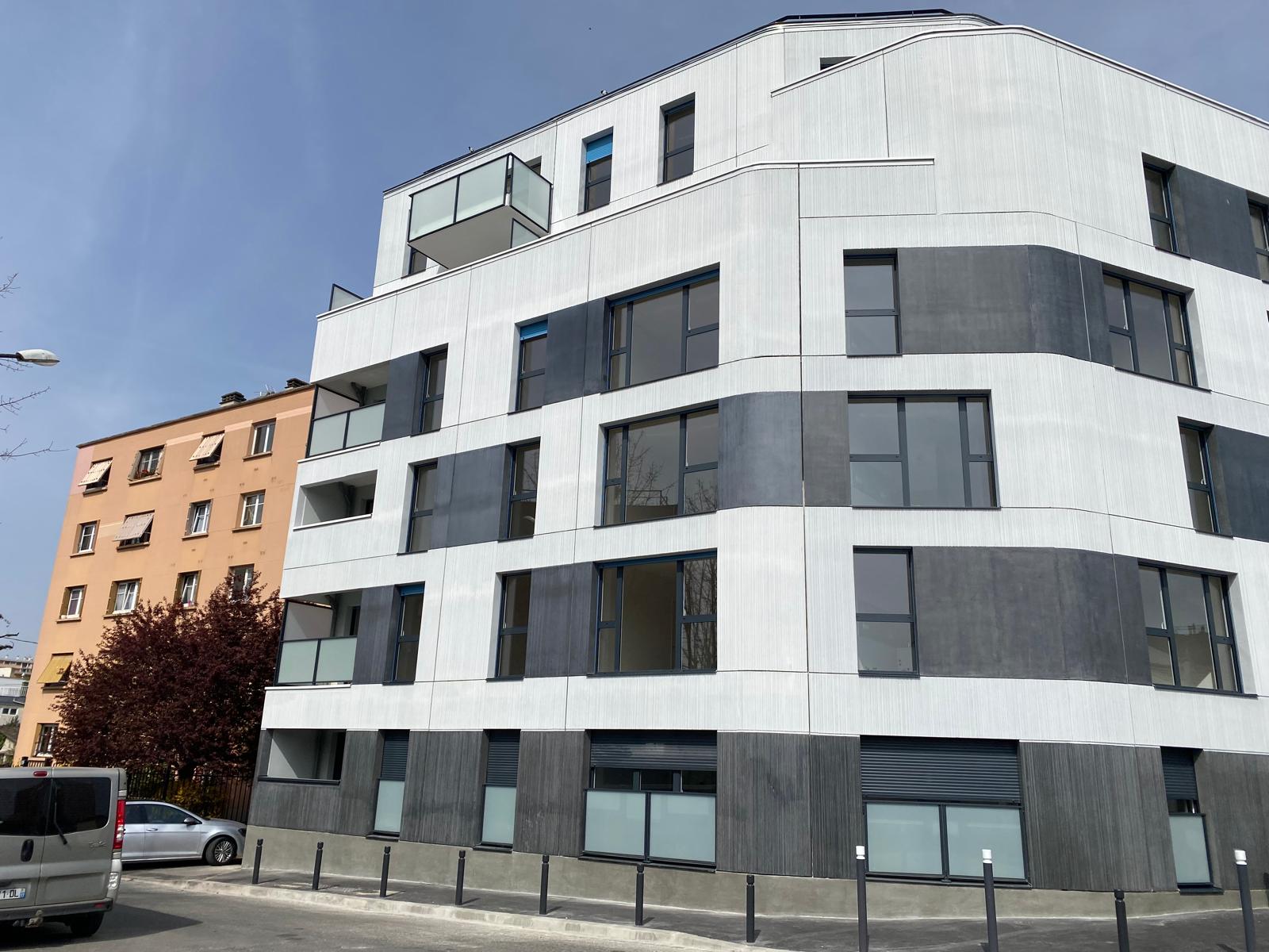 Programme neuf livré en Île-de-France — façade immeuble VEFA