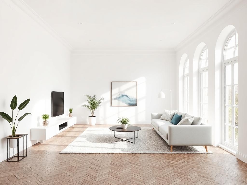 Salon rénové